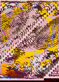 Pierre Alechinsky Seoul, from Official Arts Portfolio of the XXIVth Olympiad, Seoul, Korea, 1988: Pierre Alechinsky (Belgian, French, b. 1927) Seoul, from Official Arts Portfolio of the XXIVth Olympiad, Seoul, Korea, 1988 Lithograph on Arches paper ed. 82 of 300 29.5 x 21.5 (in) 35.75 x 25.25 x