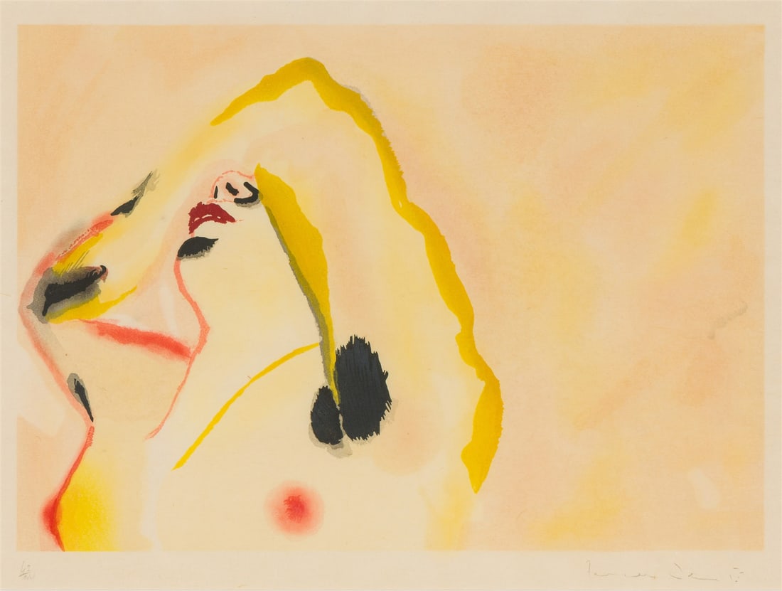 Francesco Clemente Morning, 1981-2: Francesco Clemente (Italian, b. 1952) Morning, 1981-2 Woodcut on Kozo paper ed. 62 of 100 16 x 21 (in) 25.5 x 30.5 x 1.5 (in) Framed Signed in pencil Francisco Clemente, lower right Image measures 14.