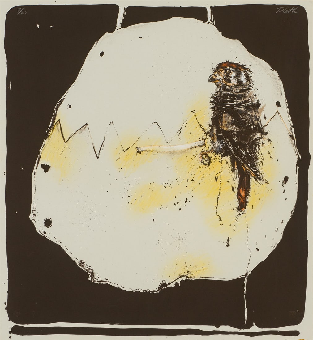 Paul Pletka Medicine Shield (T: 77-603a) (1 of 2)