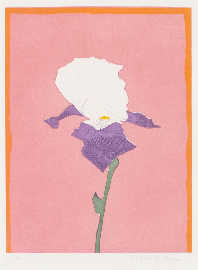 Fritz Scholder Flower at Giverny I, 1982 (1 of 2)