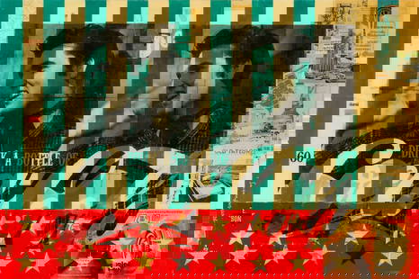 Robert Mars Jet Smooth, 2013: Robert Mars (American, b. 1969) Jet Smooth, 2013 Mixed media and collage on board encased in resin 40 x 60 (in) Signed and dated Robert Mars 2013, lower left Titled, dated, and signed on artist's