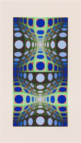 Victor Vasarely Pava, 1978