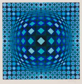 Victor Vasarely Kezdi-Ga, 1979