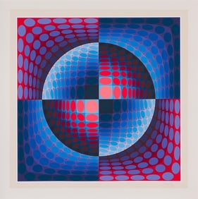 Victor Vasarely Relat, from Portfolio Vi-Va, 1978