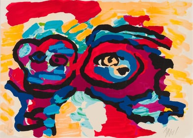 Karel Appel Mother and Little Boy, c. 1978-80