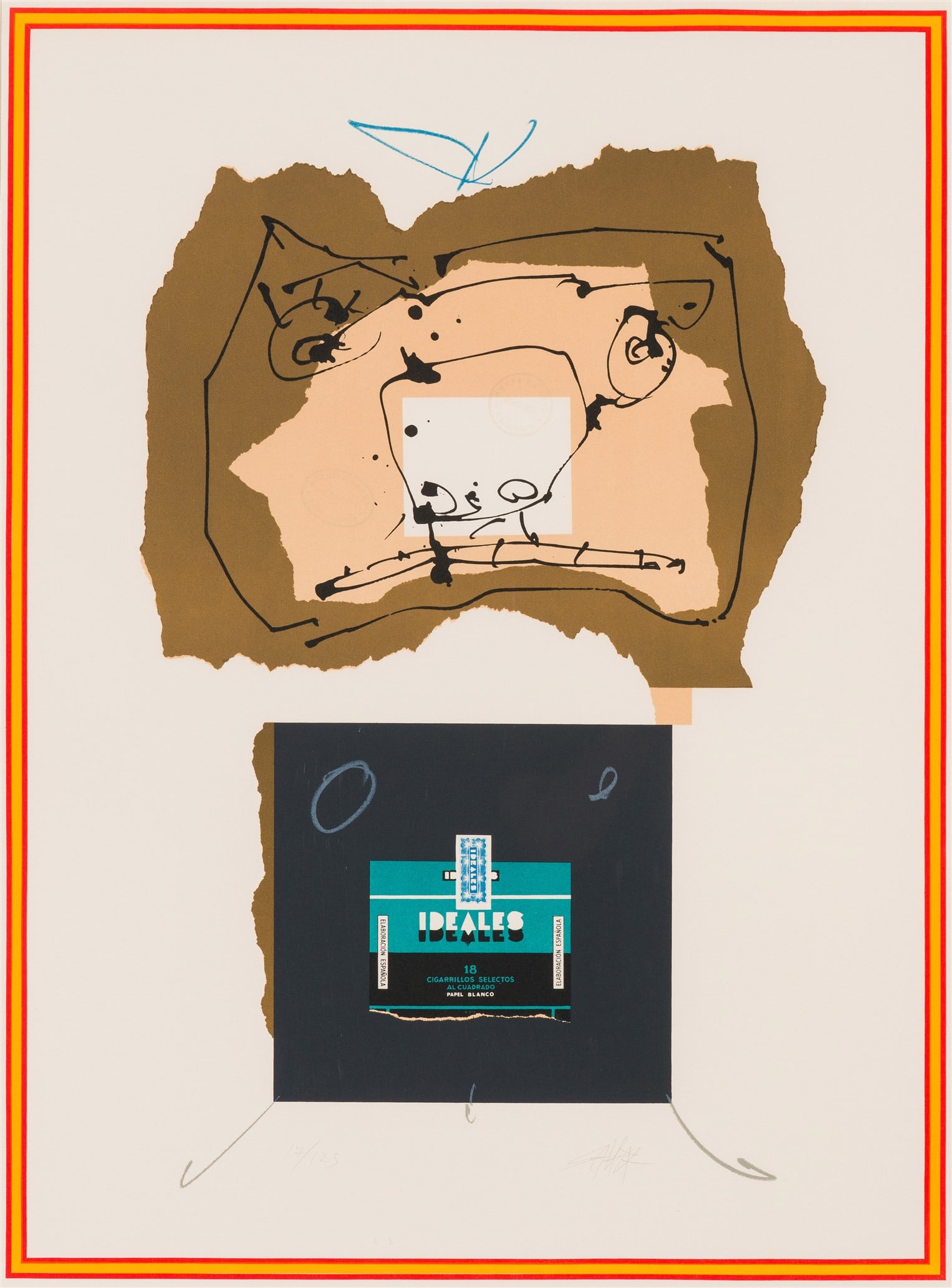 Antonio Saura Carmen, 1976: Antonio Saura (Spanish, 1930-1998) Carmen, 1976 Lithograph on paper ed. 17 of 125 29 x 21.5 (in) 39.25 x 30.75 x 1.5 (in) Framed Signed Saura, lower right Modernism tag, verso.