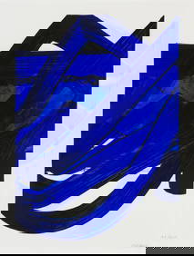 Pierre Soulages Sérigraphie No. 18 (E-M 110), 1988 (1 of 2)