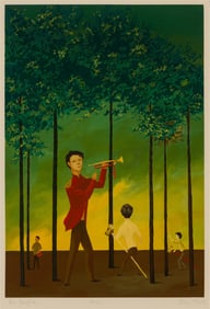 Philip Campbell Curtis The Bugler, 1986