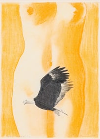 Mel Ramos Study for Small Eagle Beaver #2, 1969