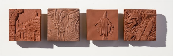 Richard Notkin (4) Square Wall-Dependent Works, 2006