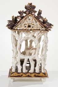 Chris Antemann Birdhouse with Nude as Table, 2006