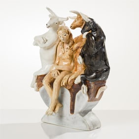 Chris Antemann Woman with Cows as Sundae, 2002