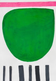 Jennie Haddad Green Oval, 1967