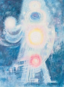 Emil Bisttram The Light Bearer, 1964