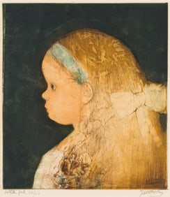 Mauricio Lasansky Little Girl, 1968