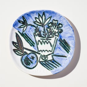 Pablo Picasso Bouquet à la pomme (A.R. 305; G.R. 414), 1956