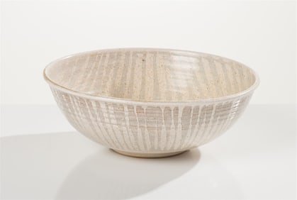 Peter Voulkos Bowl with Grid Pattern
