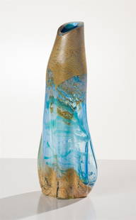 Randi Solin Glacier: Randi Solin (American, b. 1967) Glacier Blown glass 21.5 x 7.5 x 4 (in) Unsigned