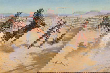John W. Hampton The Horsebreakers, 1981