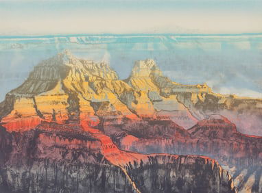 Merrill Mahaffey Canyon Sunset, c. 1979