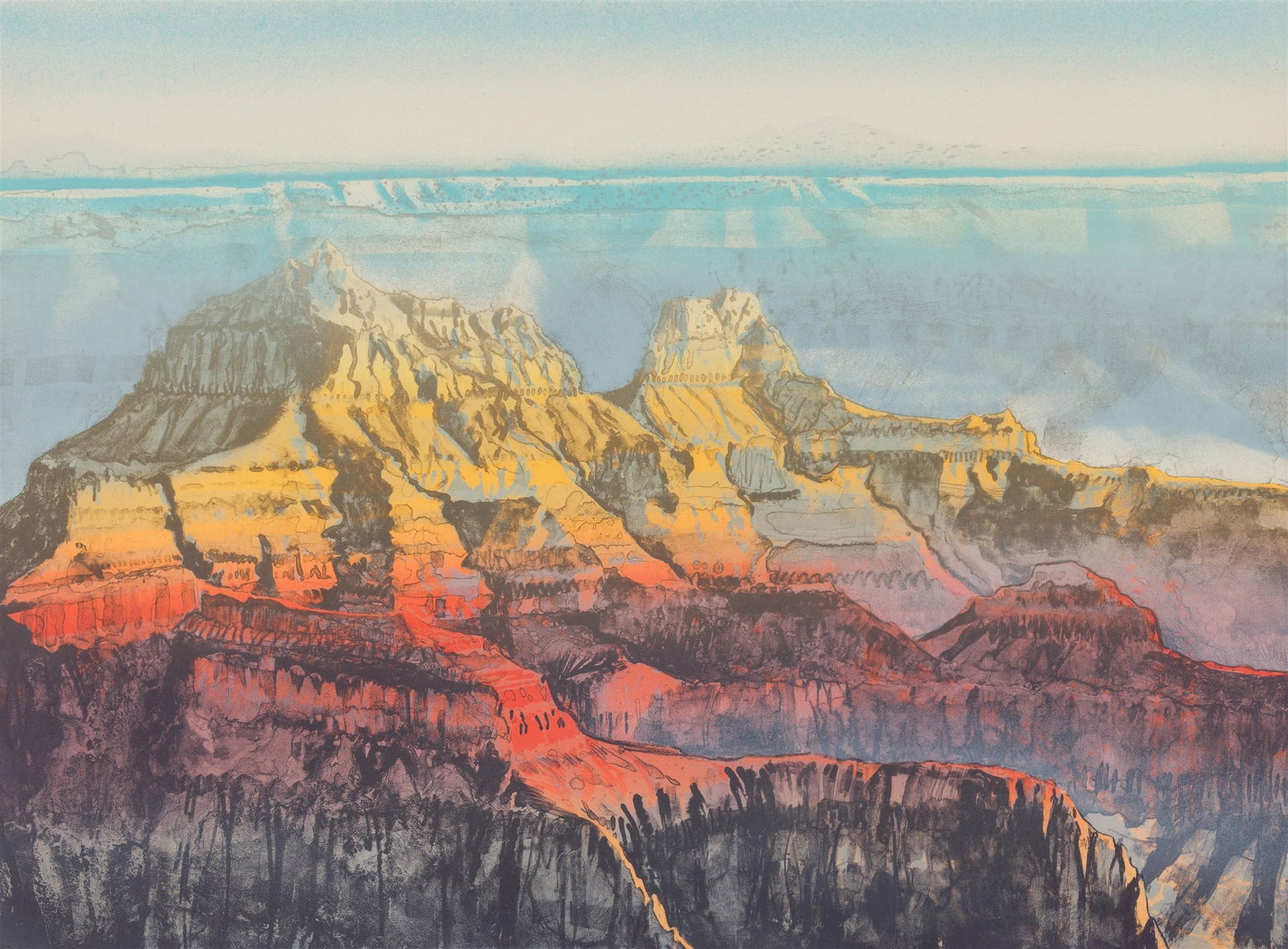 Merrill Mahaffey Canyon Sunset, c. 1979 (1 of 2)