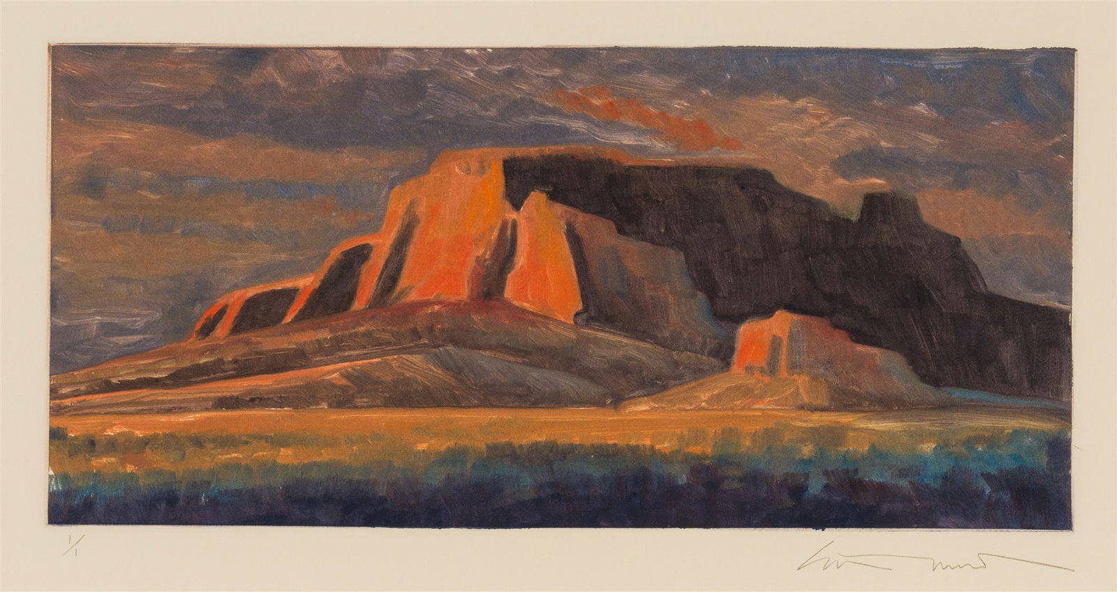 Ed Mell Rusted Rock, 2000 (1 of 3)