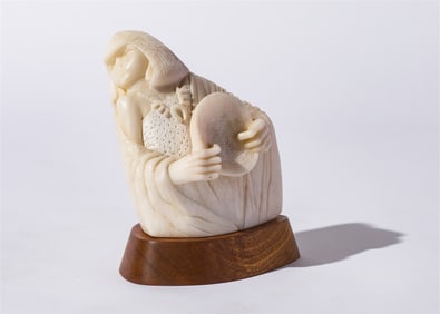 Alvin Marshall Untitled (Native Girl with Basket), 1984