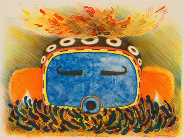 Dan Namingha Speckled Corn Kachina