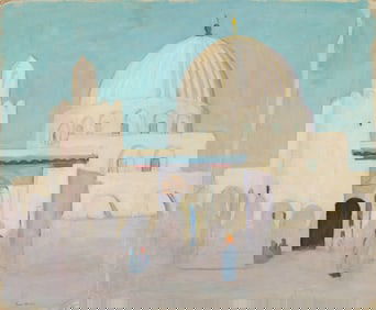 Eda Sterchi Mosque at Sunrise, Kairouan, Tunisie