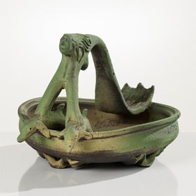 Kenneth Ferguson Mermaid Basket, 1998