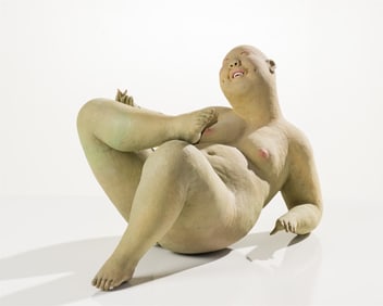 Esther Shimazu Figure with Bent Knee, 2007