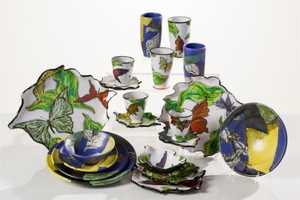 Farraday Newsome & Jeff Reich Collection of Tableware (20 elements), 2005-6