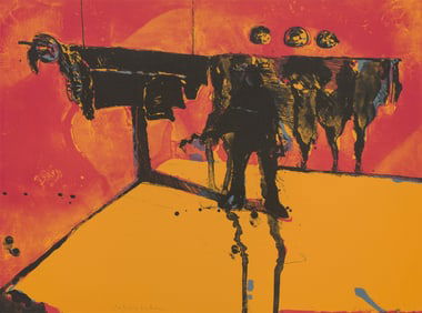 Fritz Scholder Indian Inside the Kiva (T: 78-606), 1978