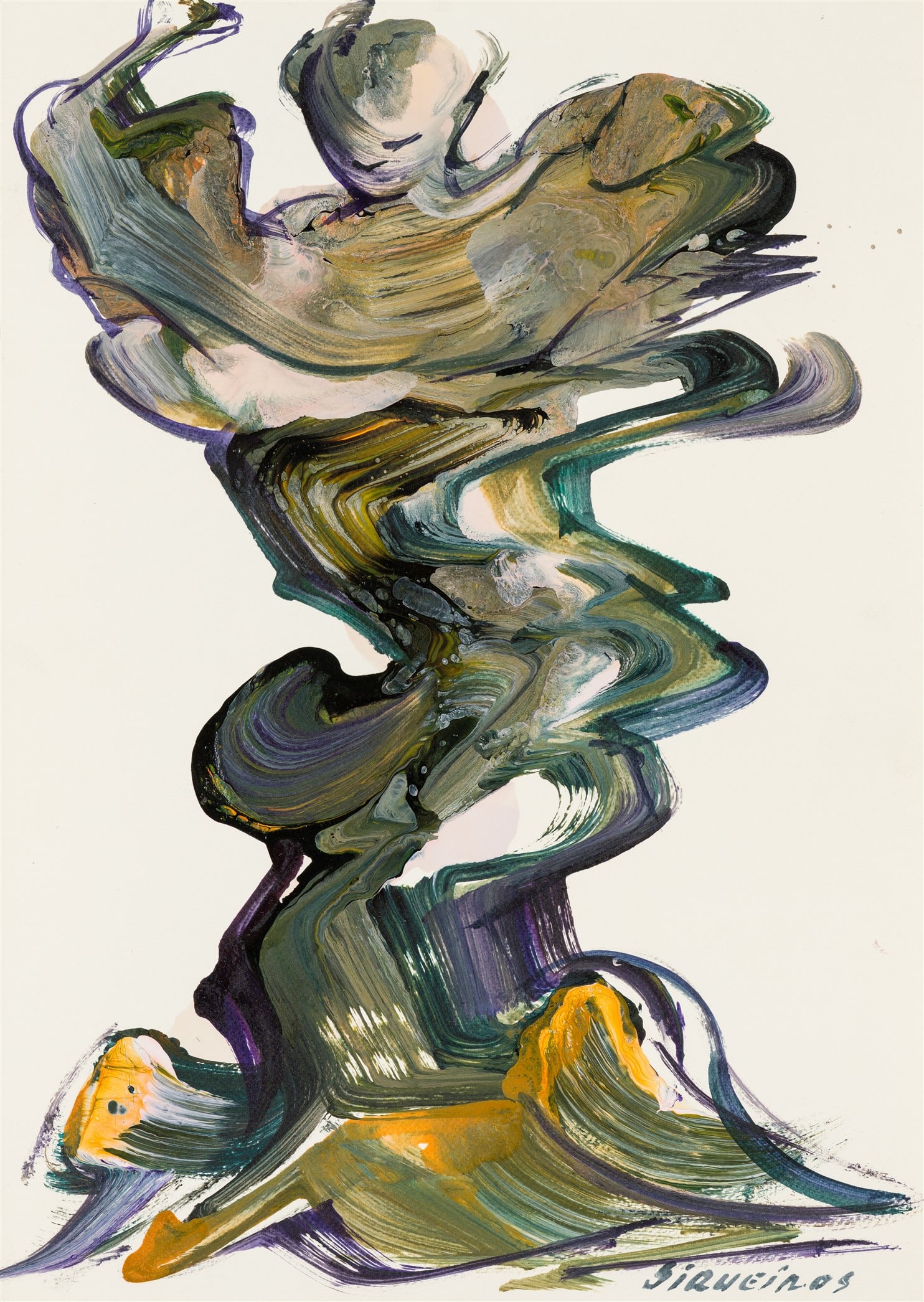 David Alfaro Siqueiros Fuerza Vital, ca. 1966 (1 of 1)