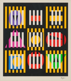 Yaacov Agam Midnight Light