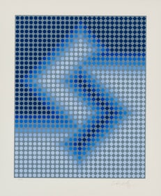Victor Vasarely Sembe, 1986