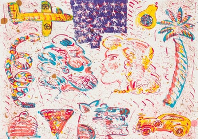 Frank Romero Untitled