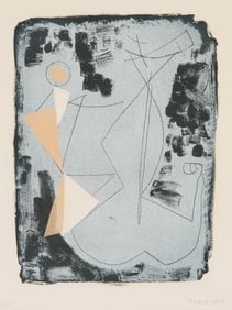 Marino Marini Fossile équestre (Pl. 4 from Idea e Spazio), 1963