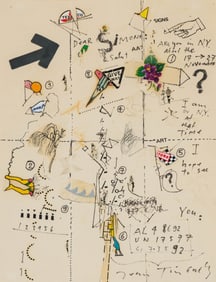 Jean Tinguely Dear Simone and Salut (Texaco), 1970