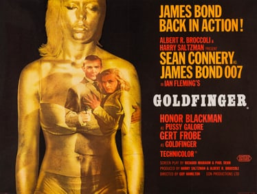 Robert Brownjohn Goldfinger, 1964