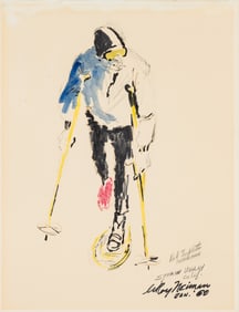 LeRoy Neiman Rod Triplett, Patrolman, 1960