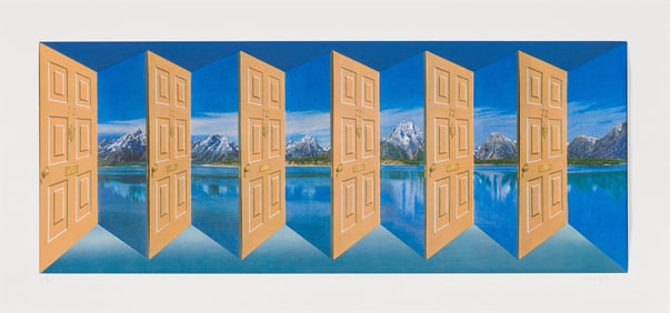 Patrick Hughes Grand Tetons, 2006