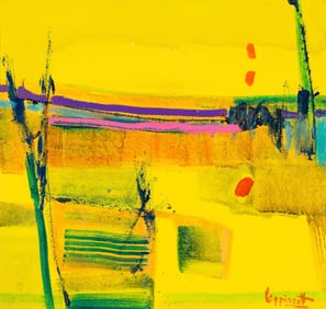 Janet Lippincott Untitled I (Yellow)