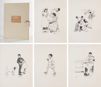 Norman Rockwell (5) American Family Portfolio, 1972