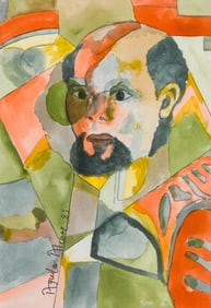Federico Aguilar Alcuaz Self-Portrait, 1985
