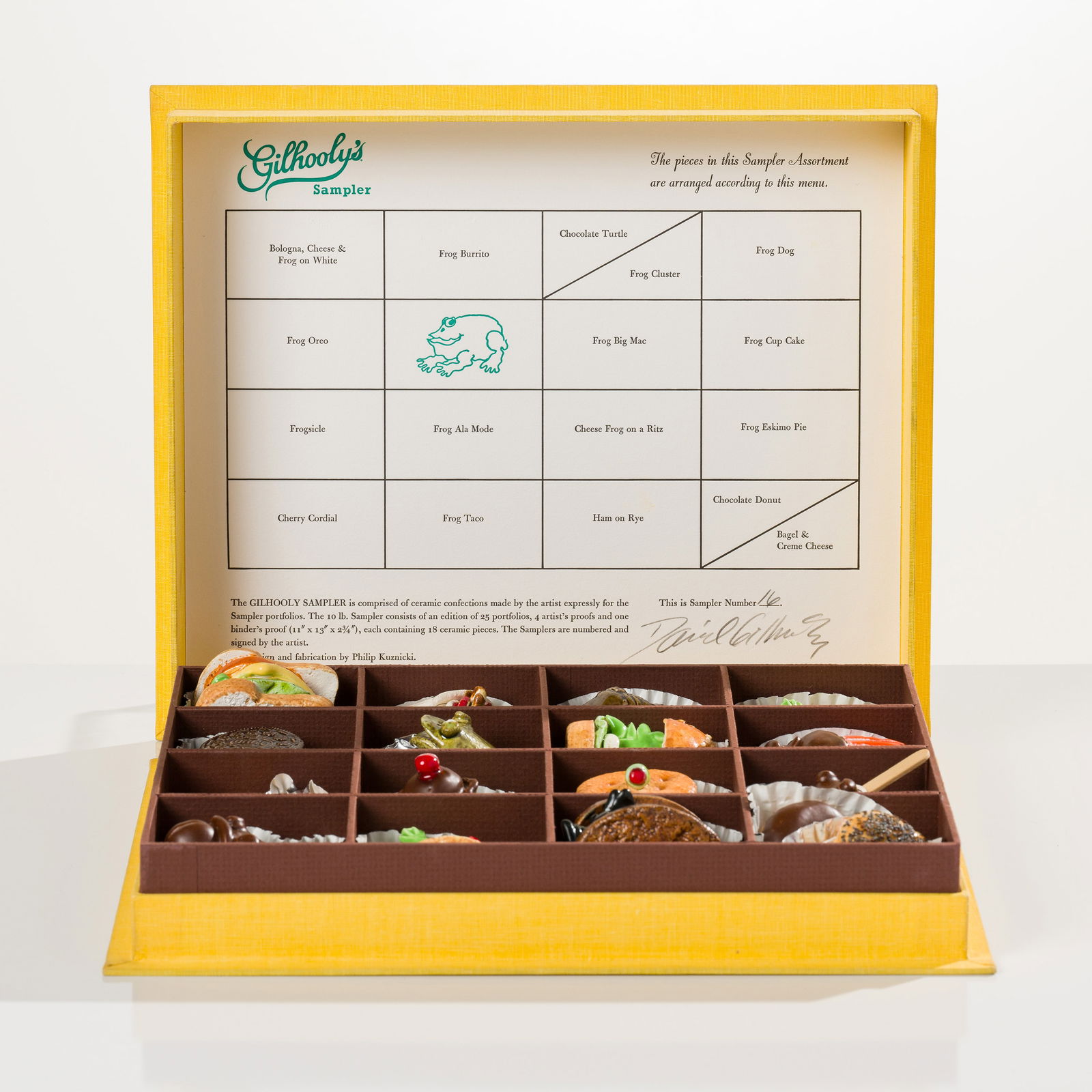 David Gilhooly Gilhooly's 10 lb. Sampler, 1989 (1 of 4)