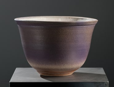 Karen Karnes Purple Bowl