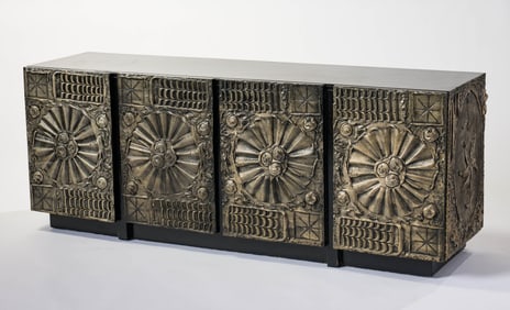 Adrian Pearsall Sculptura Brutalist Buffet for Craft Associates, c. 1970