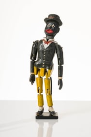 Unknown Artist Man with Top Hat and Yellow Pants, 1880