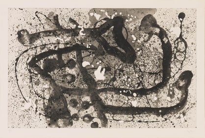 Joan Miró Plate III, from Les Géants (D. 278), 1960